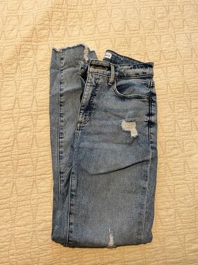 Loft curvy skinny jeans size 24/00
